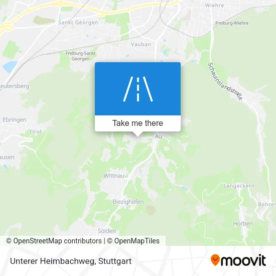Карта Unterer Heimbachweg
