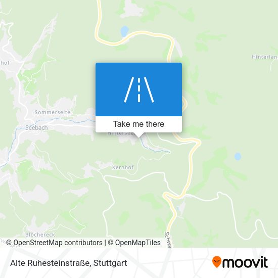 Alte Ruhesteinstraße map
