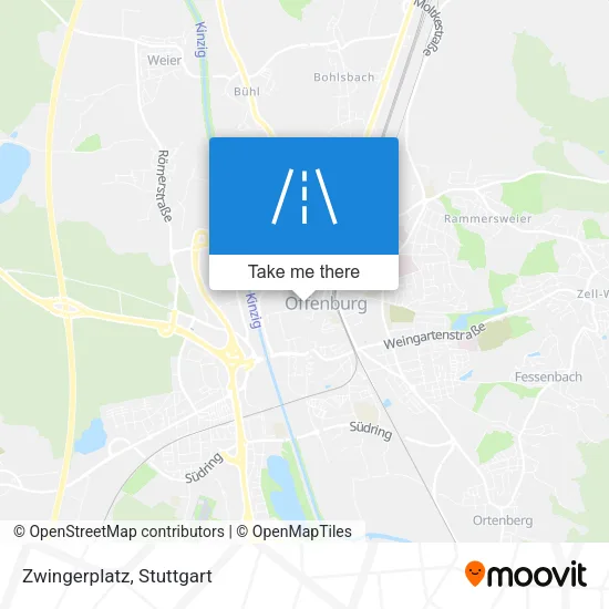 Карта Zwingerplatz