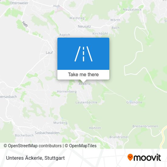 Unteres Äckerle map