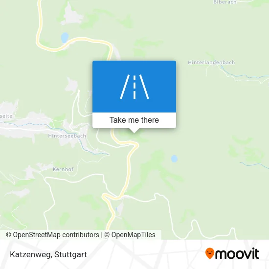 Карта Katzenweg