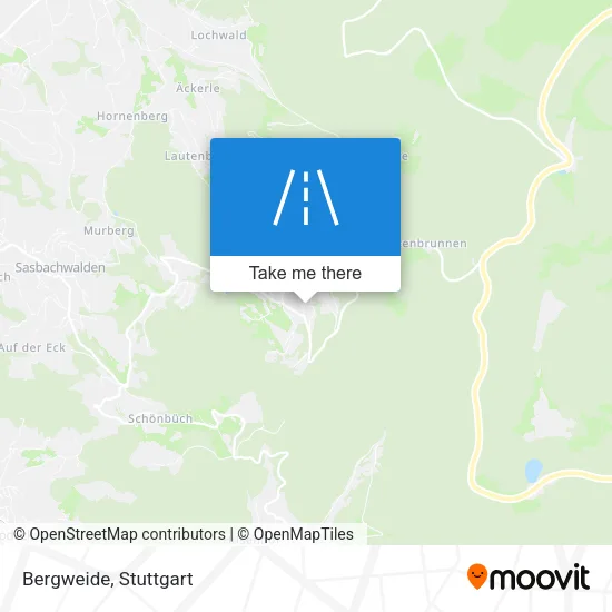 Карта Bergweide