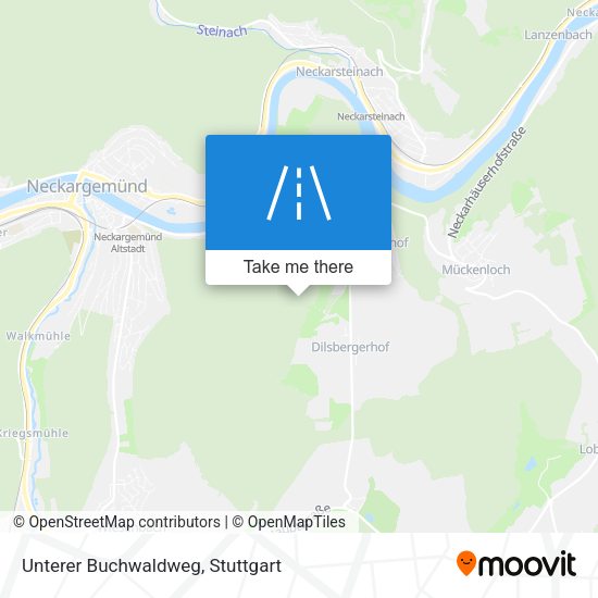 Карта Unterer Buchwaldweg