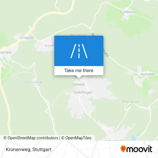 Карта Kronenweg