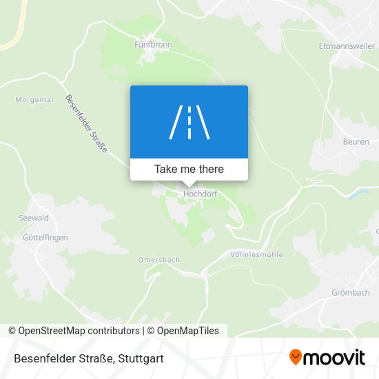 Besenfelder Straße map