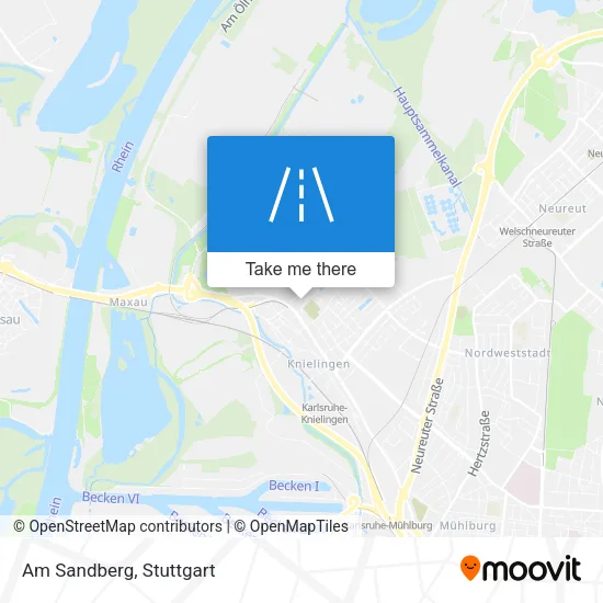 Карта Am Sandberg
