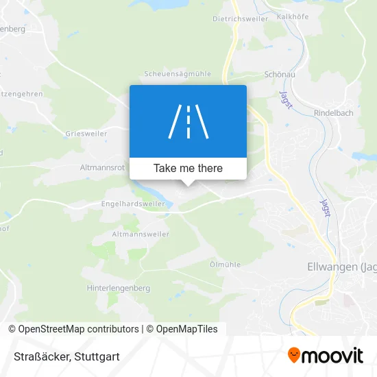 Карта Straßäcker