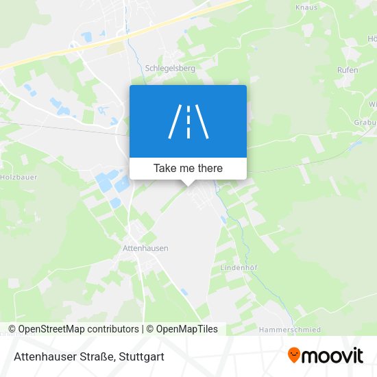 Attenhauser Straße map