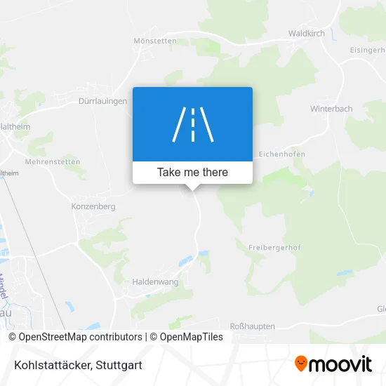 Карта Kohlstattäcker