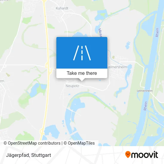 Карта Jägerpfad