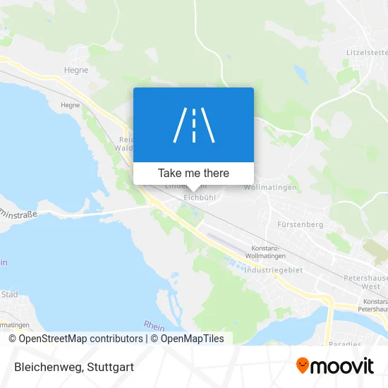 Карта Bleichenweg