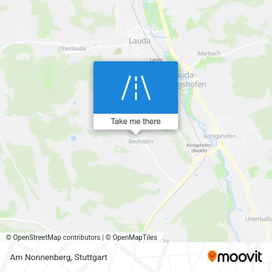 Карта Am Nonnenberg