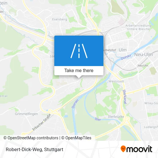 Карта Robert-Dick-Weg