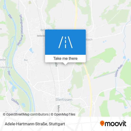 Карта Adele-Hartmann-Straße