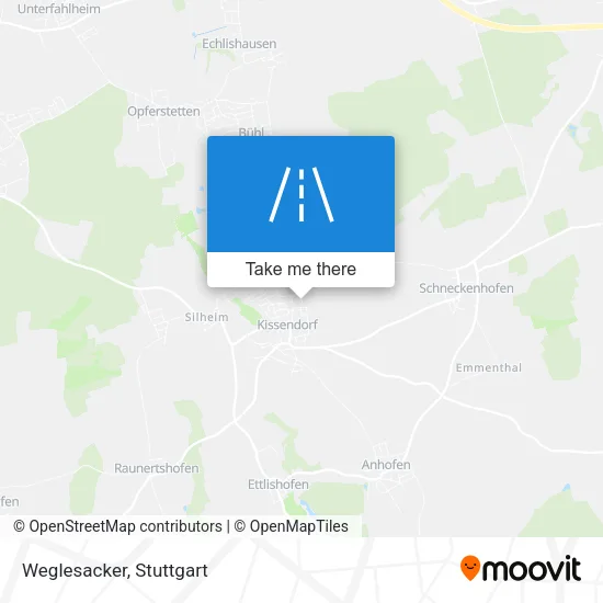 Карта Weglesacker
