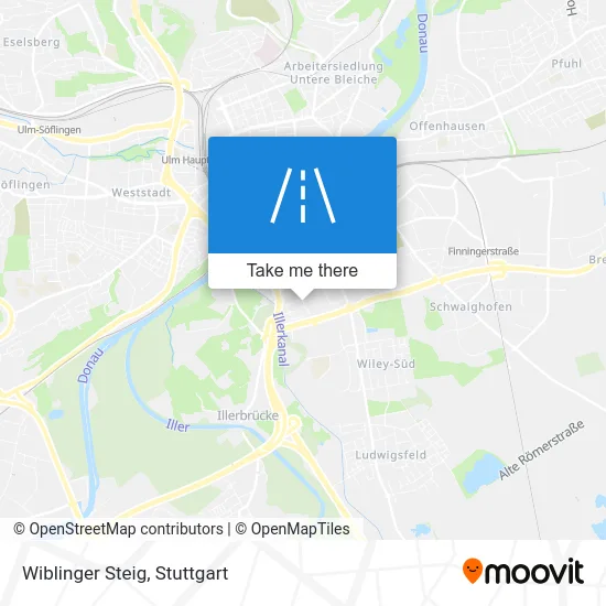 Карта Wiblinger Steig