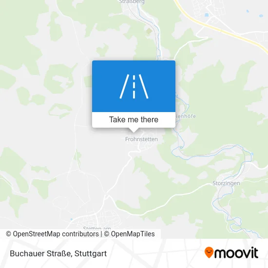 Карта Buchauer Straße