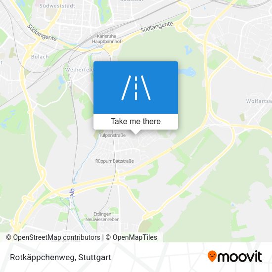 Rotkäppchenweg map