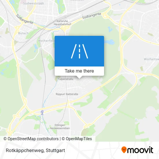 Карта Rotkäppchenweg