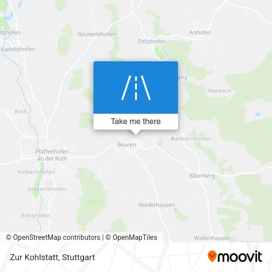 Карта Zur Kohlstatt