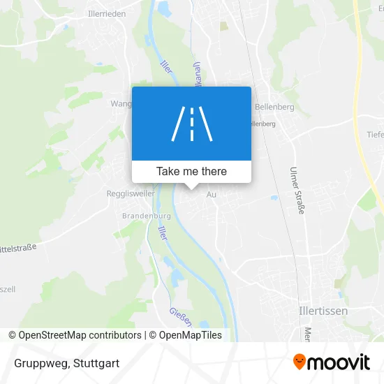 Gruppweg map