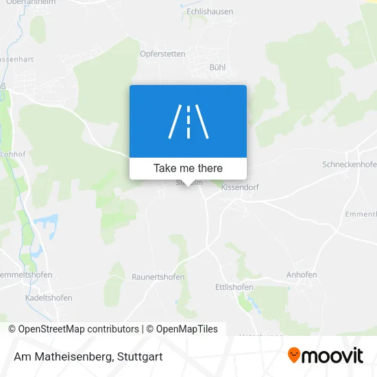 Карта Am Matheisenberg