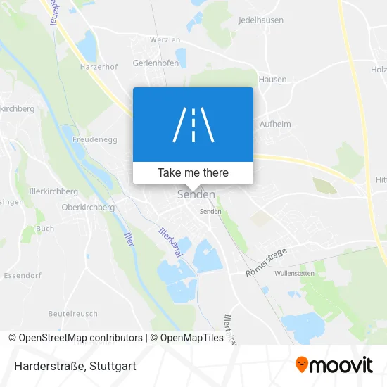 Harderstraße map