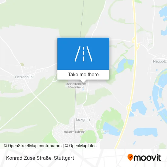 Карта Konrad-Zuse-Straße