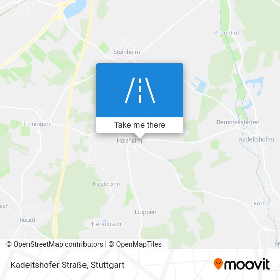 Kadeltshofer Straße map