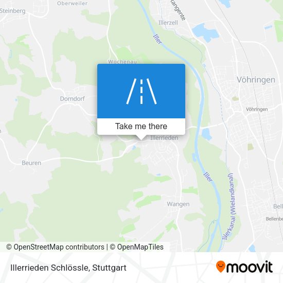 Illerrieden Schlössle map