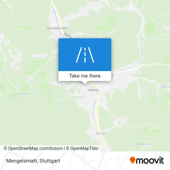 Карта Mengelsmatt