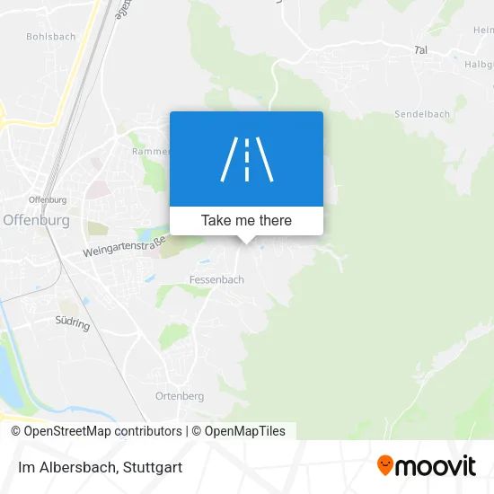 Карта Im Albersbach