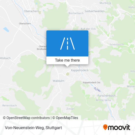 Карта Von-Neuenstein-Weg