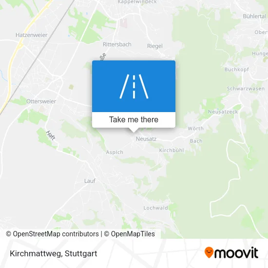 Карта Kirchmattweg