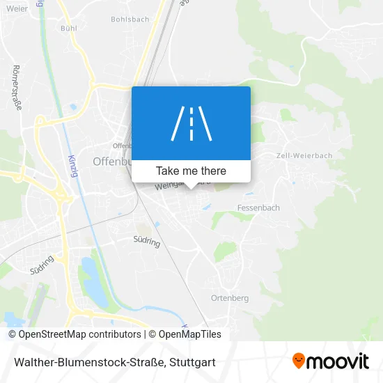 Карта Walther-Blumenstock-Straße