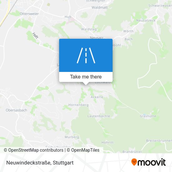 Neuwindeckstraße map