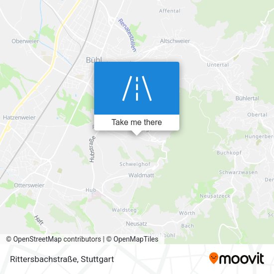 Rittersbachstraße map