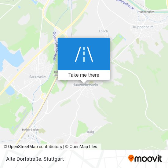Alte Dorfstraße map