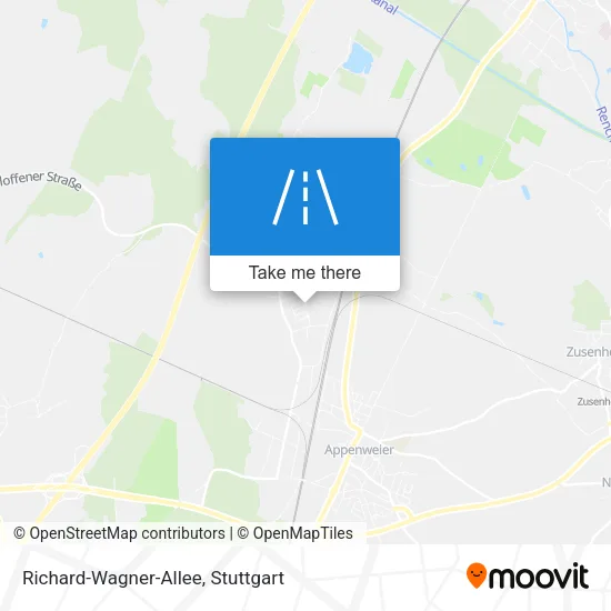 Карта Richard-Wagner-Allee