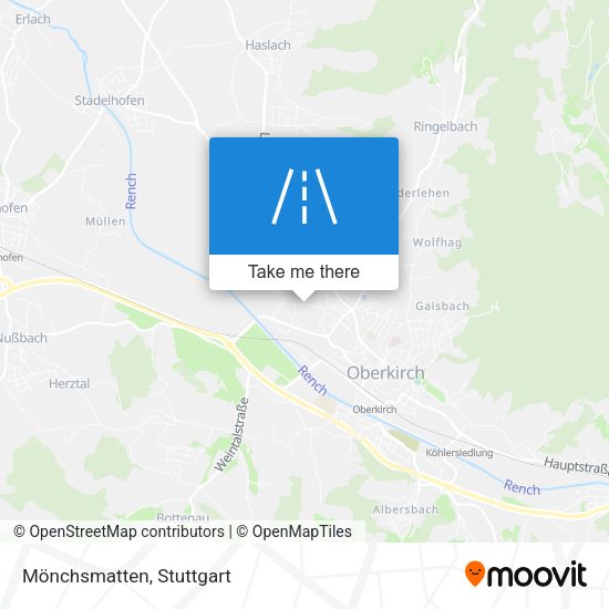 Карта Mönchsmatten