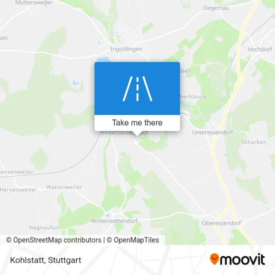 Карта Kohlstatt
