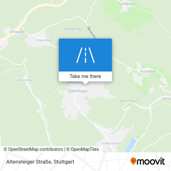 Altensteiger Straße map
