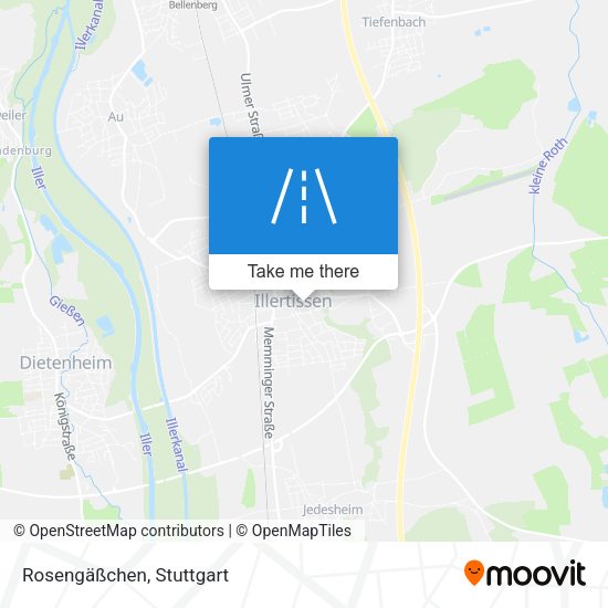 Rosengäßchen map