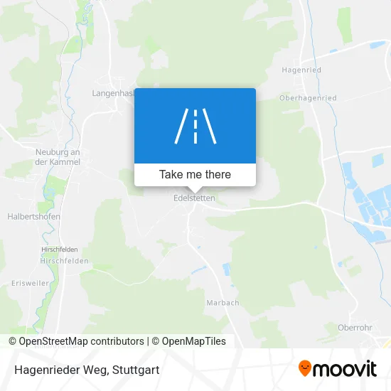 Карта Hagenrieder Weg