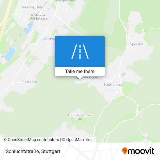 Schluchtstraße map