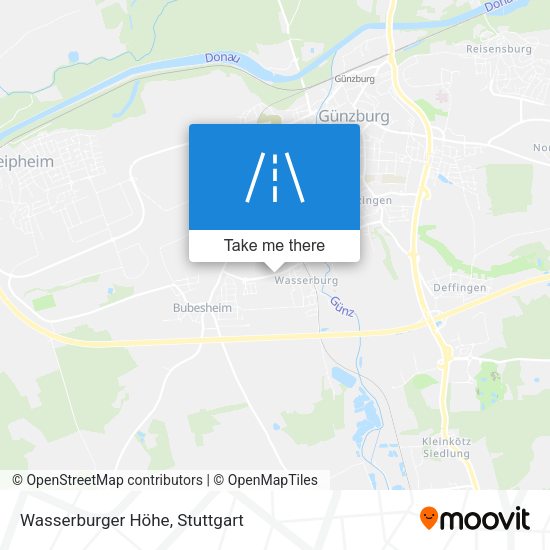 Wasserburger Höhe map
