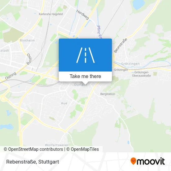 Rebenstraße map