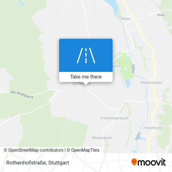 Карта Rothenhofstraße