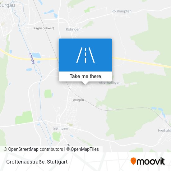 Grottenaustraße map