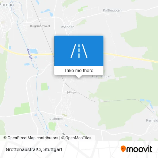 Карта Grottenaustraße